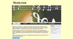 Desktop Screenshot of mostlywind.co.uk